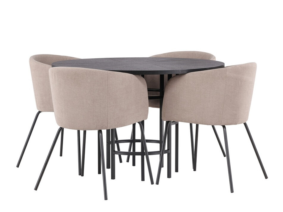 Dining set Dallas 3972 (Black)