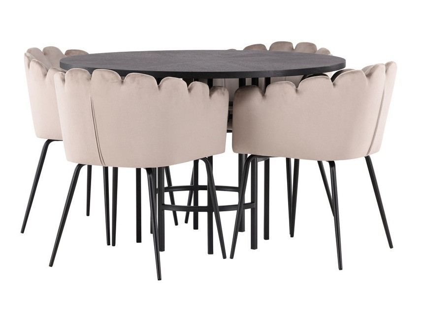 Dining set Dallas 3974 (Black)
