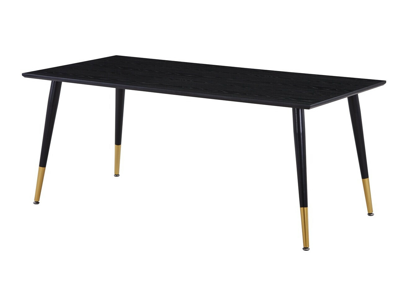 Dining set Dallas 1256 (Black + Golden)