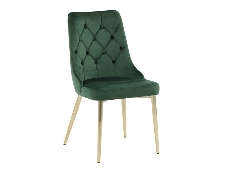 Dining set Dallas 1256 (Green + Golden)