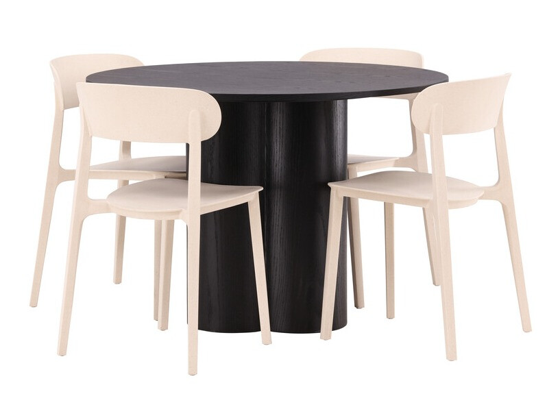 Dining set Dallas 3987 (Black)