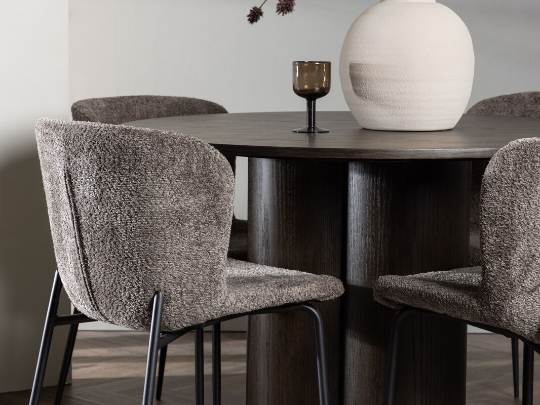 Dining set Dallas 3989 (Brown + Black)