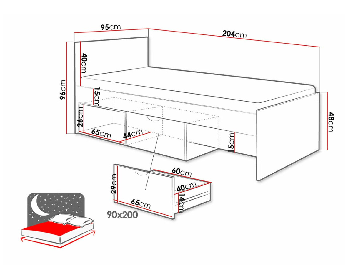 Bed Domvera 114