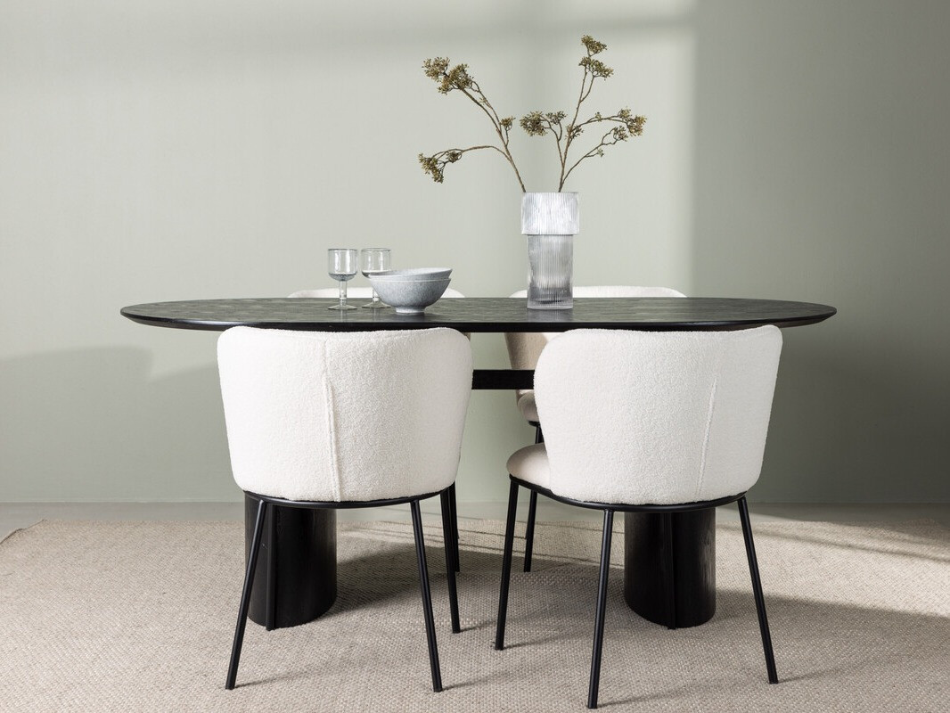 Dining set Dallas 3990 (Black)