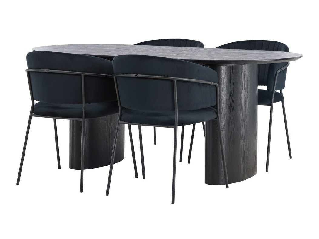 Dining set Dallas 3994 (Black)