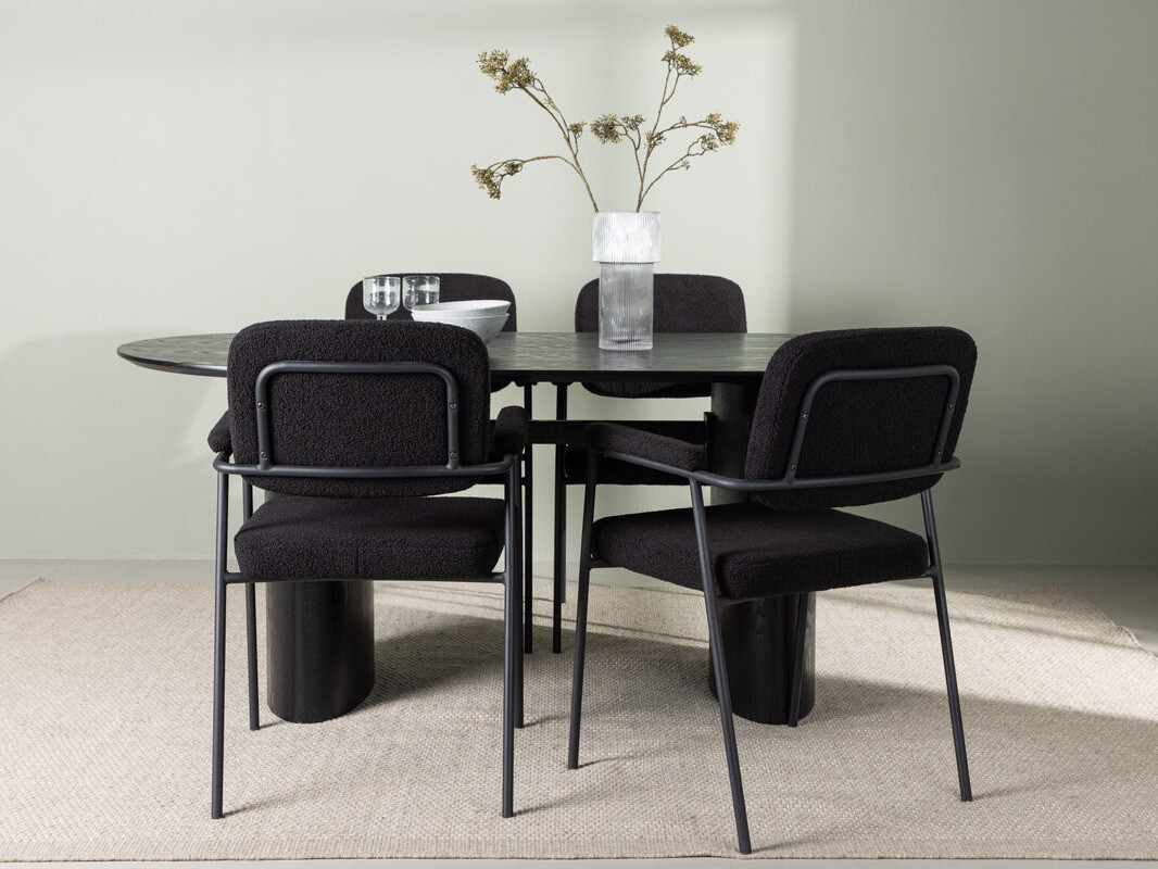 Dining set Dallas 3996 (Black)