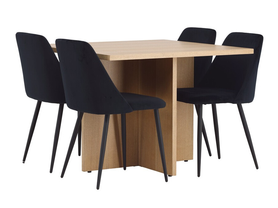 Dining set Dallas 4005 (Black)