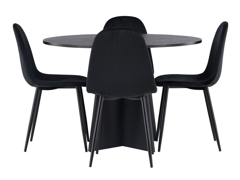 Dining set Dallas 4008 (Black)