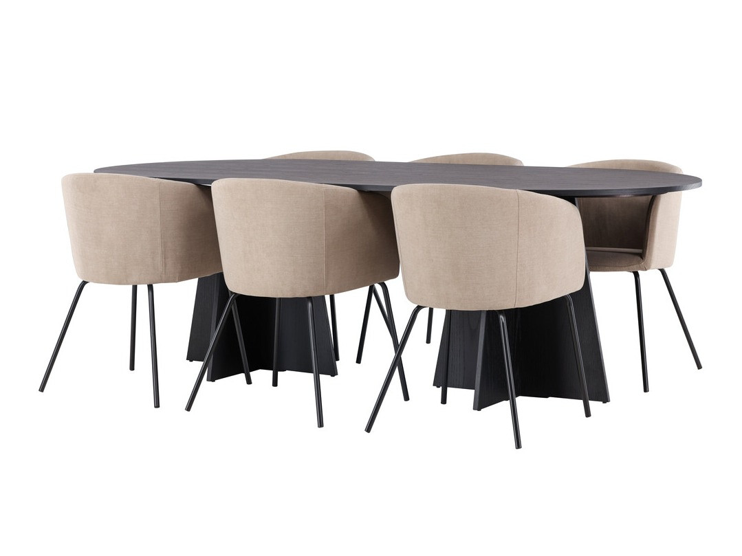 Dining set Dallas 4019 (Beige)