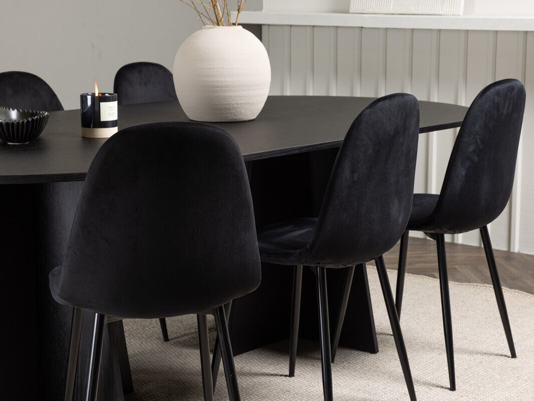 Dining set Dallas 4032 (Black)