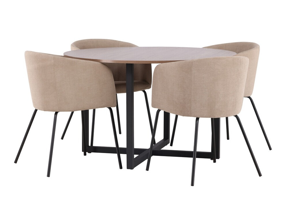Dining set Dallas 4052 (Beige + Black)