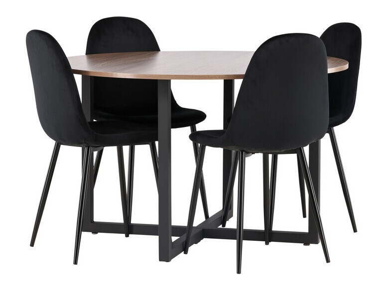 Dining set Dallas 4054 (Black)
