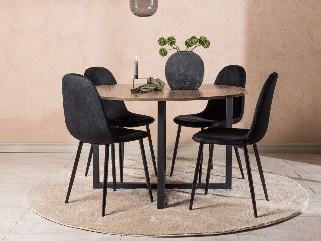 Dining set Dallas 4054 (Black)
