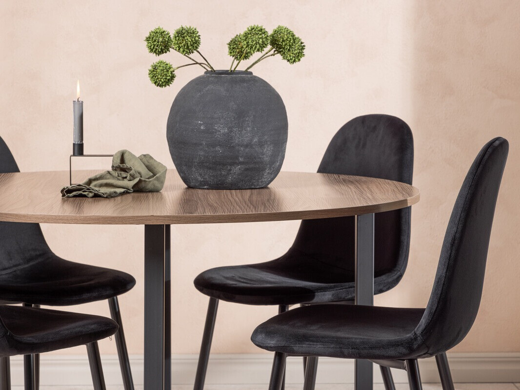 Dining set Dallas 4054 (Black)