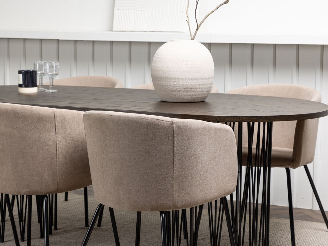 Dining set Dallas 4063 (Beige + Black)