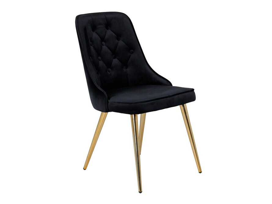 Dining set Dallas 1522 (Black + Golden)