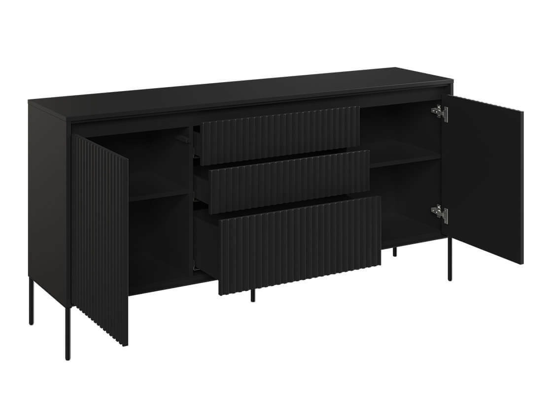 Chest of drawers Fernolu 100 (Black)