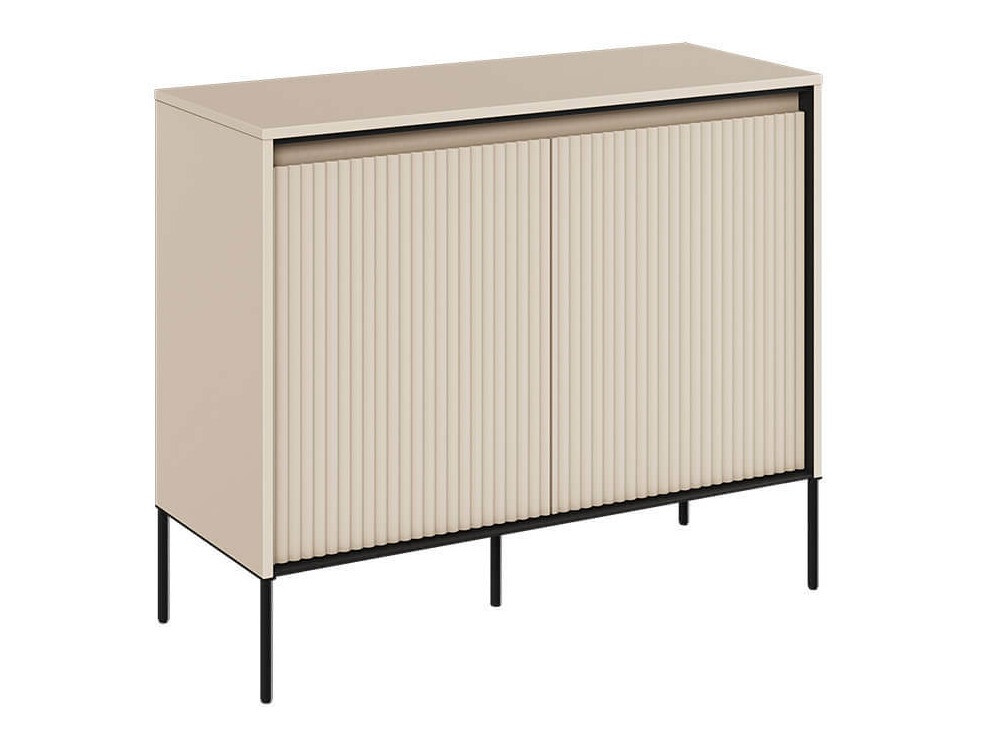 Sideboard Fernolu 101 (Beige + Black)