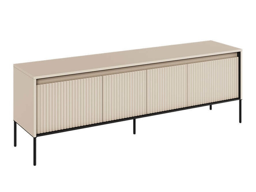 TV stand Fernolu 104 (Beige + Black)