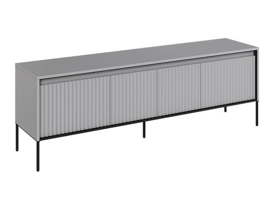 TV stand Fernolu 104 (Grey + Black)