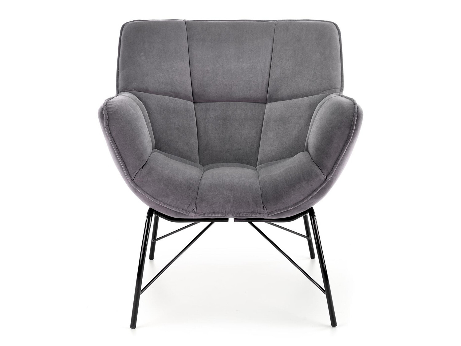 Armchair Houston 1485 (Grey + Black)