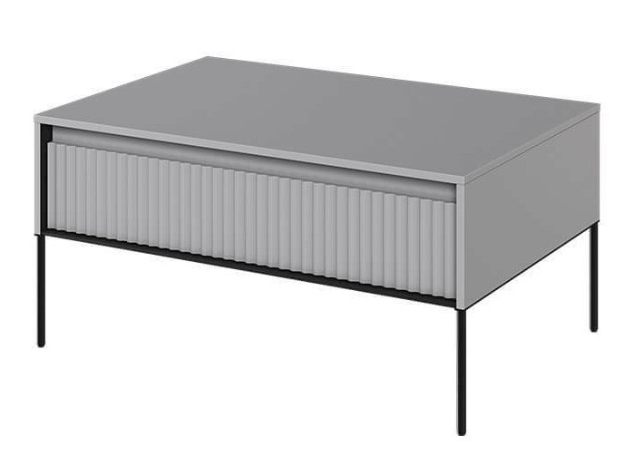 Coffee table Fernolu 110 (Grey + Black)