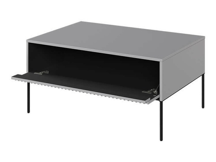 Coffee table Fernolu 110 (Grey + Black)