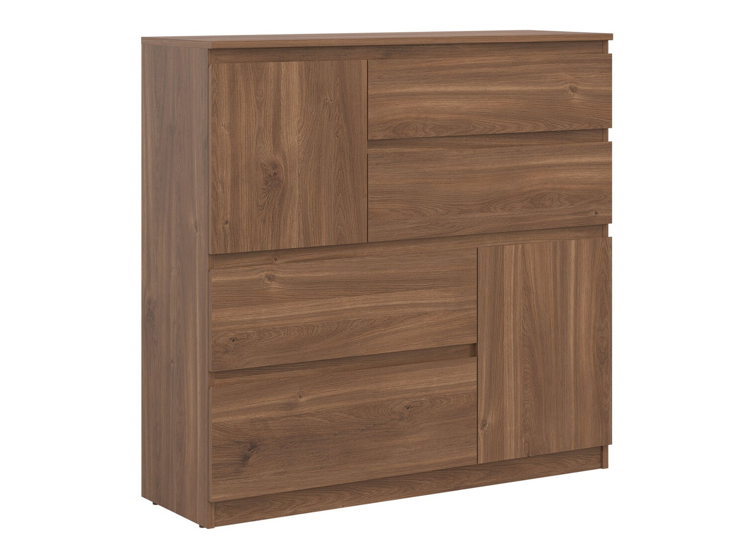 Chest of drawers Catelbi 105 (Dark oak)