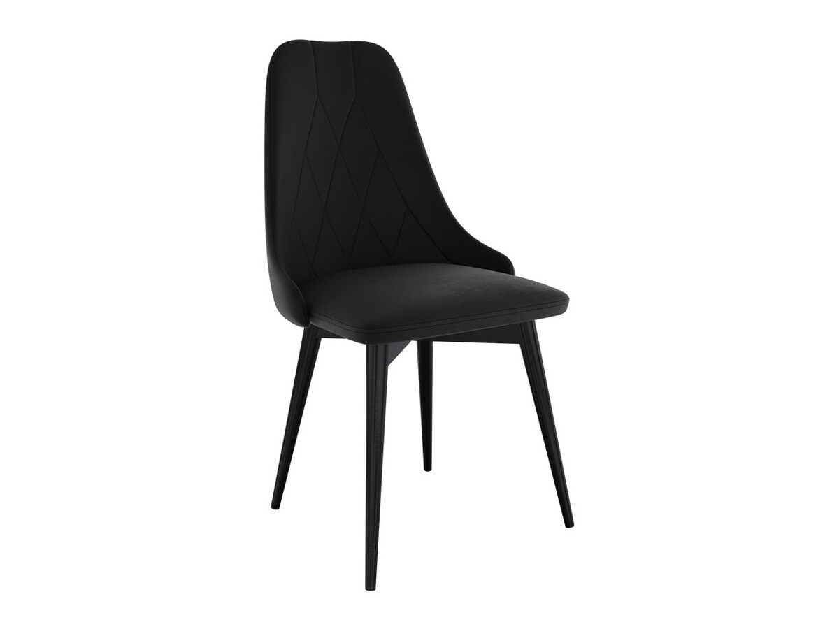 Chair Racine 112 (Black + Magic Velvet 2219)