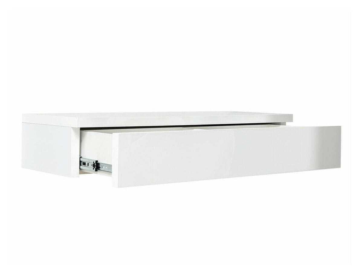 Dressing table Delpher I (White + Glossy white)