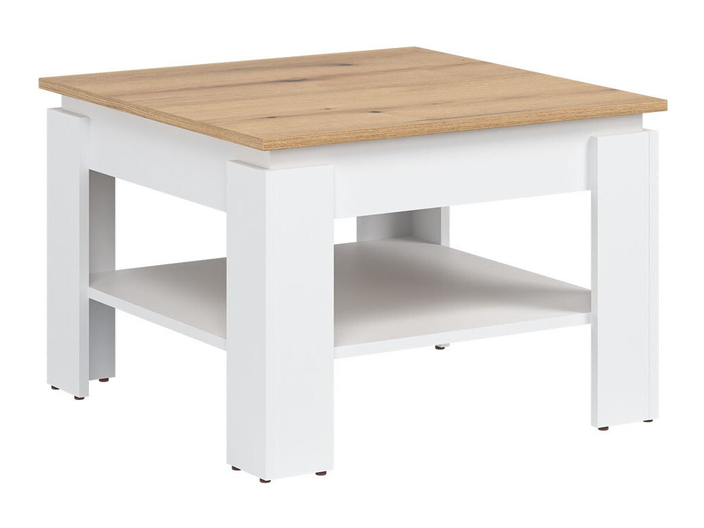 Coffee table Catelbi 114 (White + Oak)