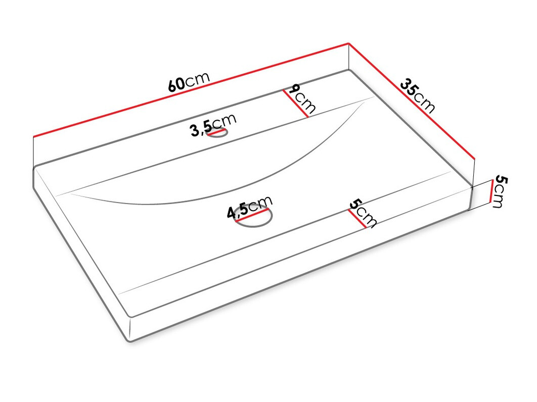 Bathroom set Comfivo Delphinus IV (White)