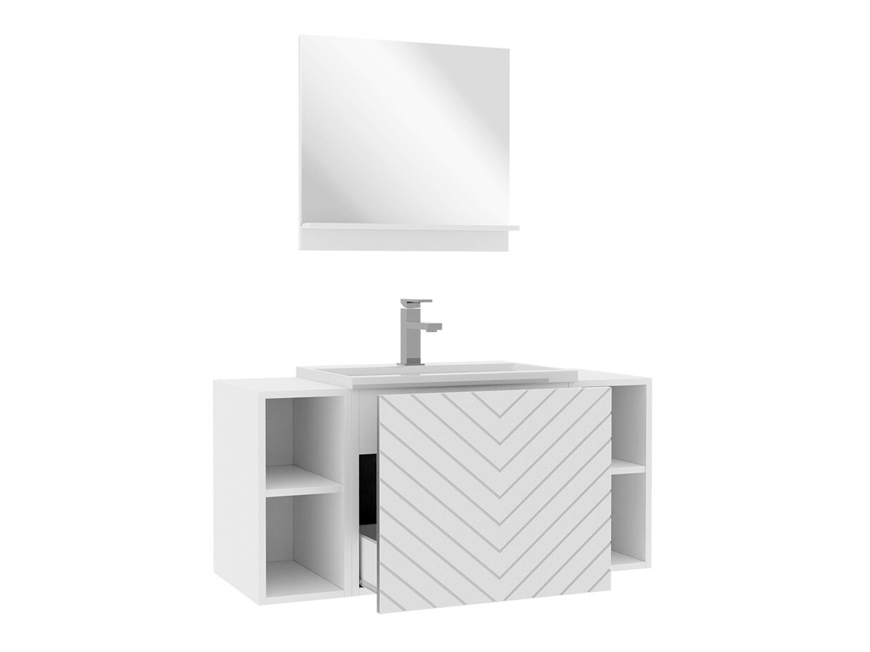 Bathroom set Comfivo Delphinus IX (White)