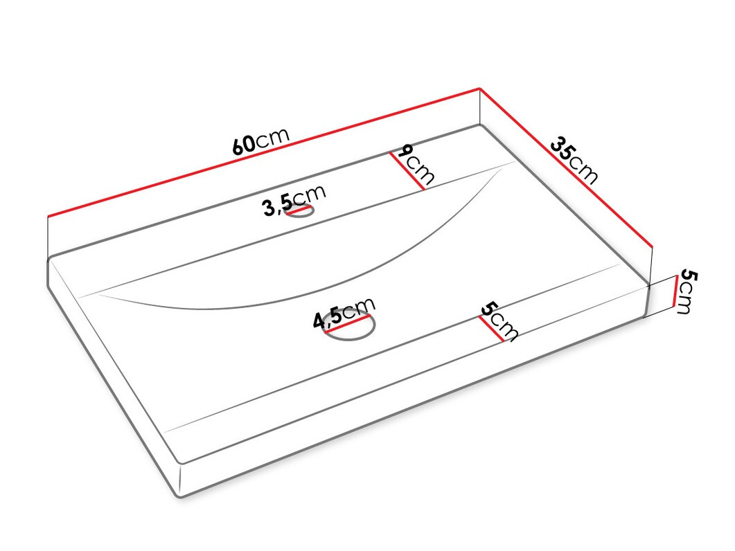 Bathroom set Comfivo Delphinus IX (White)
