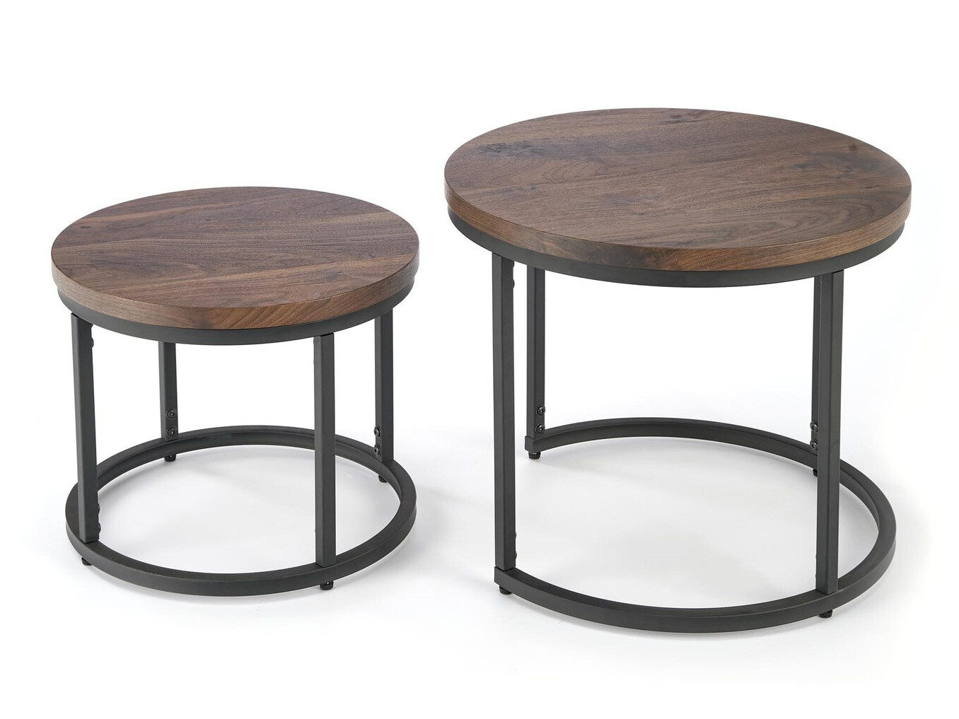 Coffee table set Houston 951 (Nut + Black)