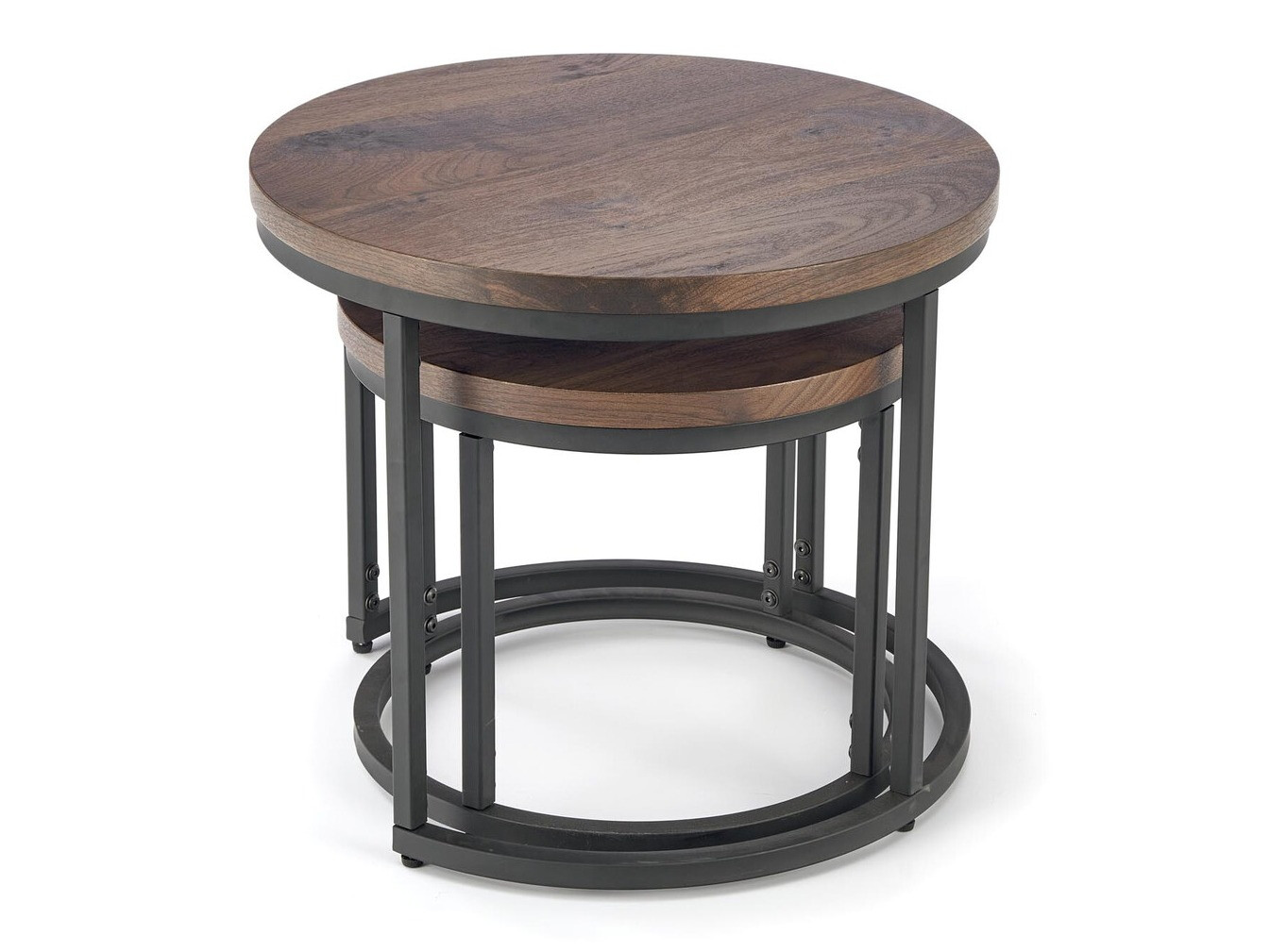 Coffee table set Houston 951 (Nut + Black)