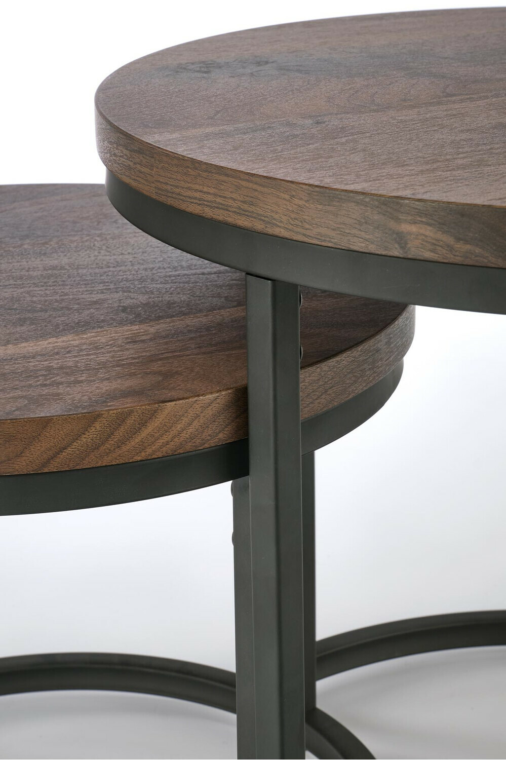 Coffee table set Houston 951 (Nut + Black)