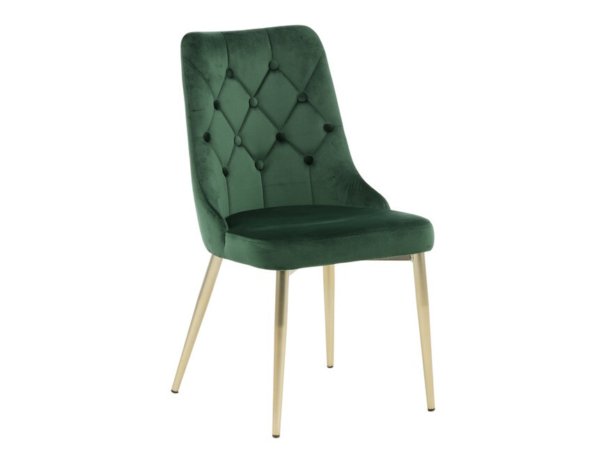 Dining set Dallas 1673 (Green + golden)