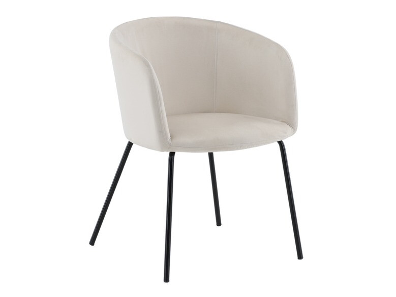 Dining set Dallas 3054 (Light grey + Black)