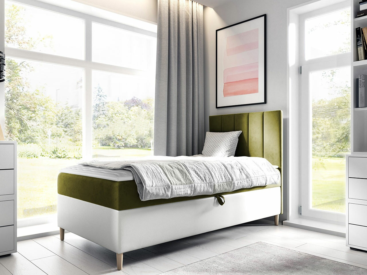 Continental bed Lucus VI (Soft 017 + Fresh 12)