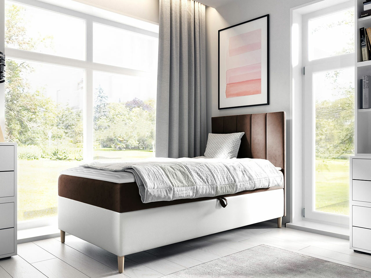 Continental bed Lucus VI (Soft 017 + Fresh 4)