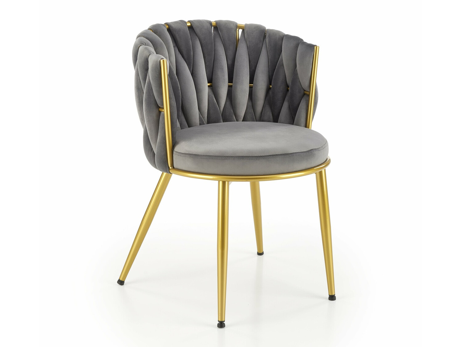 Chair Houston 1506 (Grey + Golden)