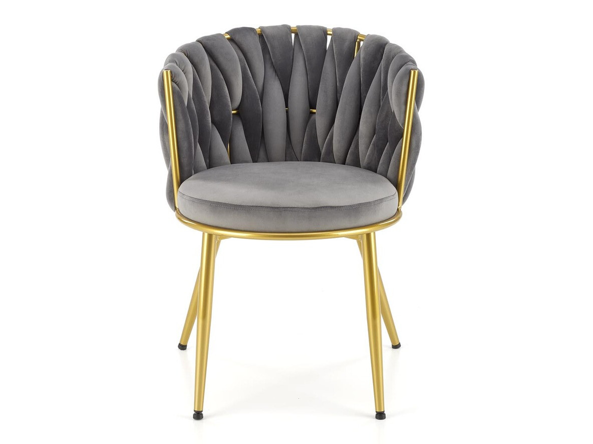 Chair Houston 1506 (Grey + Golden)