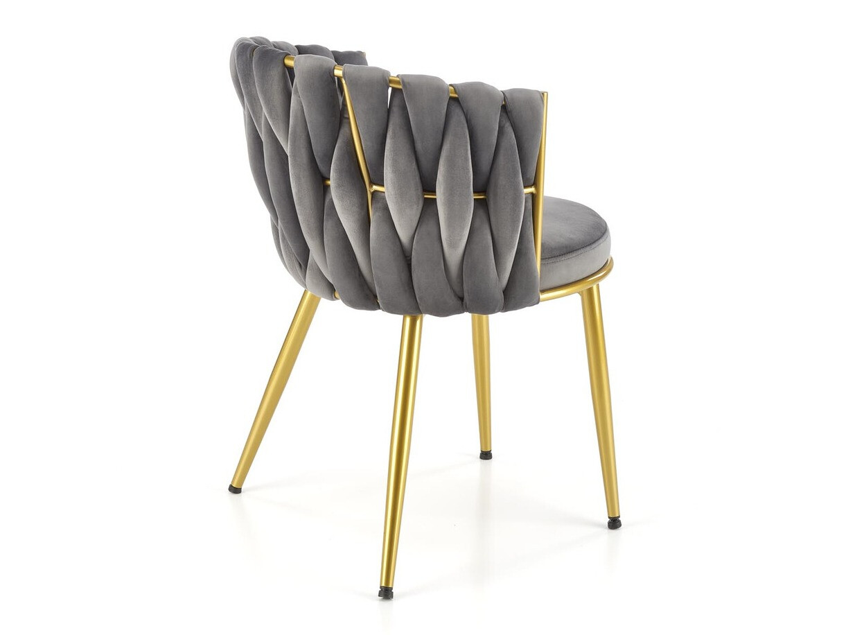 Chair Houston 1506 (Grey + Golden)