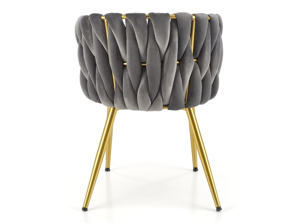 Chair Houston 1506 (Grey + Golden)