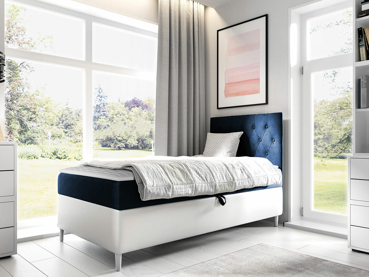Continental bed Lucus VII (Soft 017 + Fresh 11)