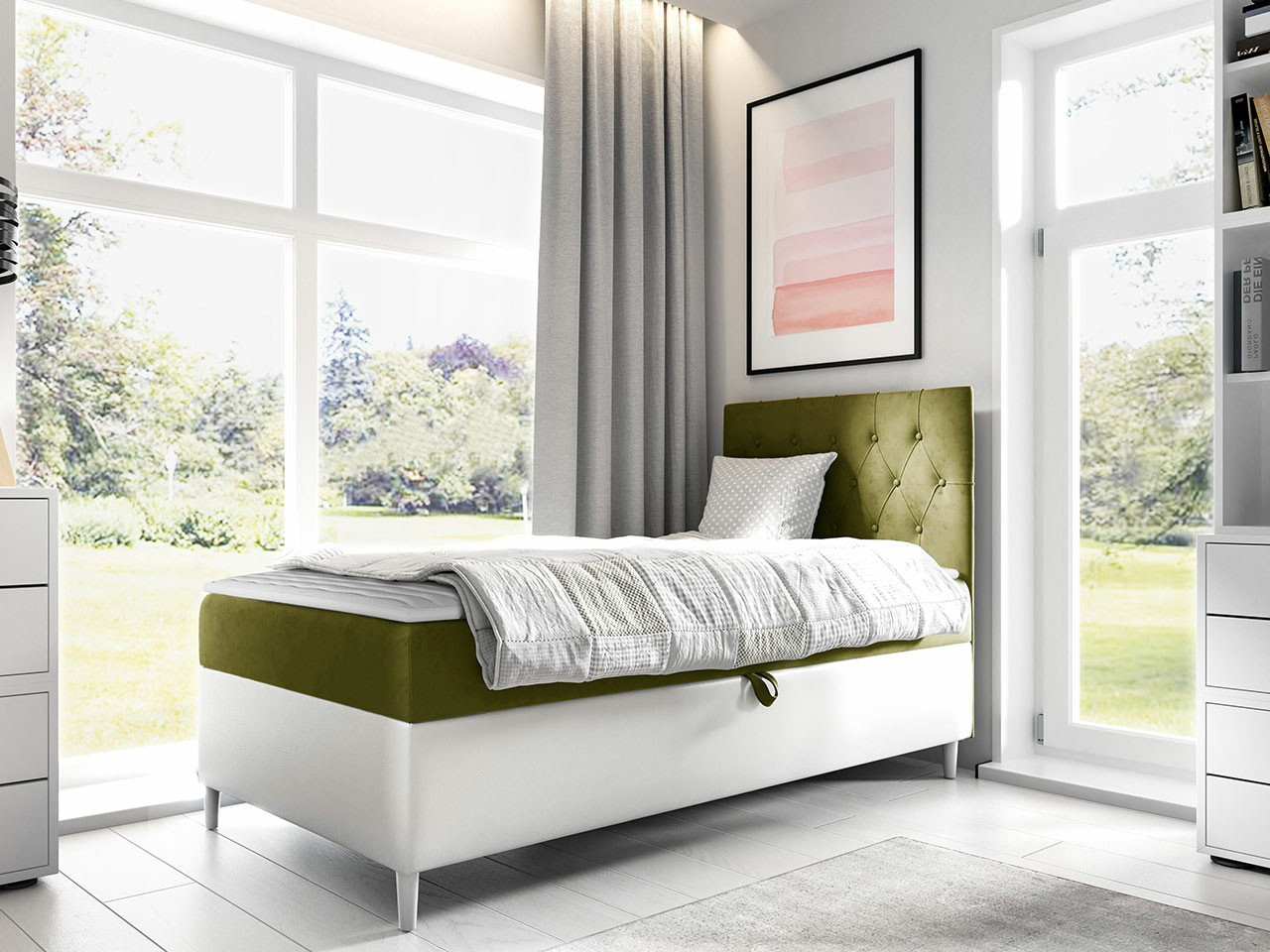Continental bed Lucus VII (Soft 017 + Fresh 12)