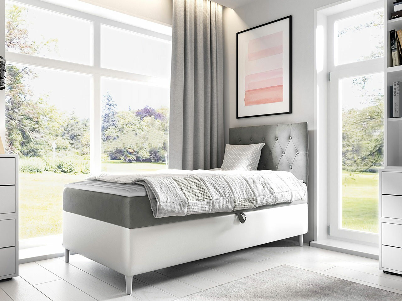 Continental bed Lucus VII (Soft 017 + Fresh 14)