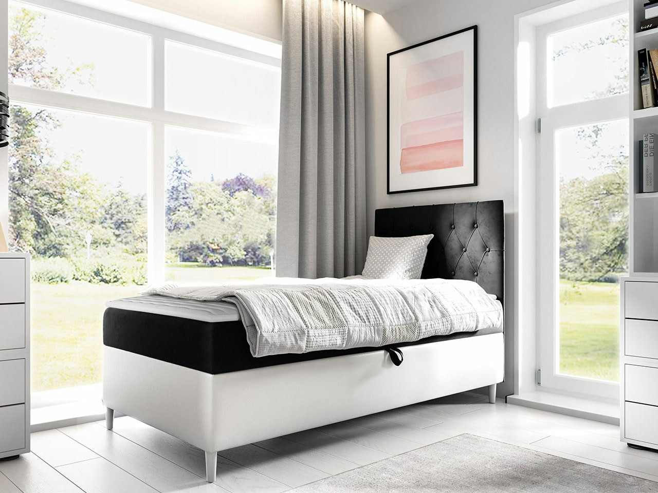 Continental bed Lucus VII (Soft 017 + Fresh 17)