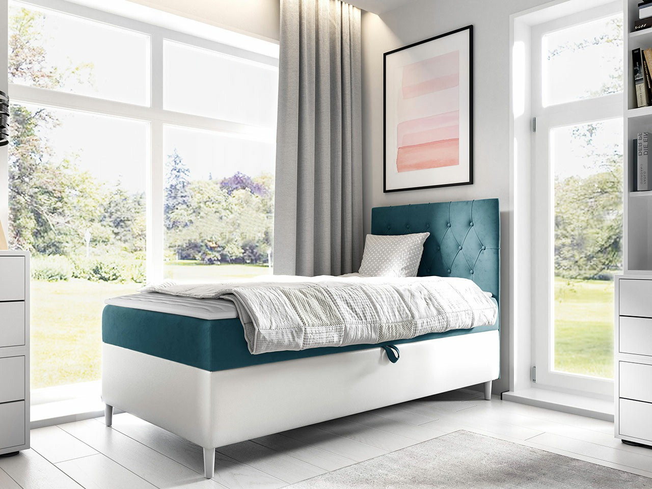Continental bed Lucus VII (Soft 017 + Fresh 34)